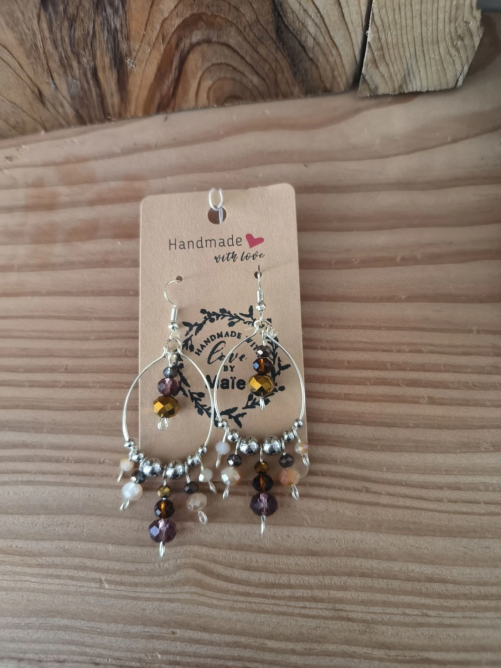 Boucles d'oreilles bohème chic 
